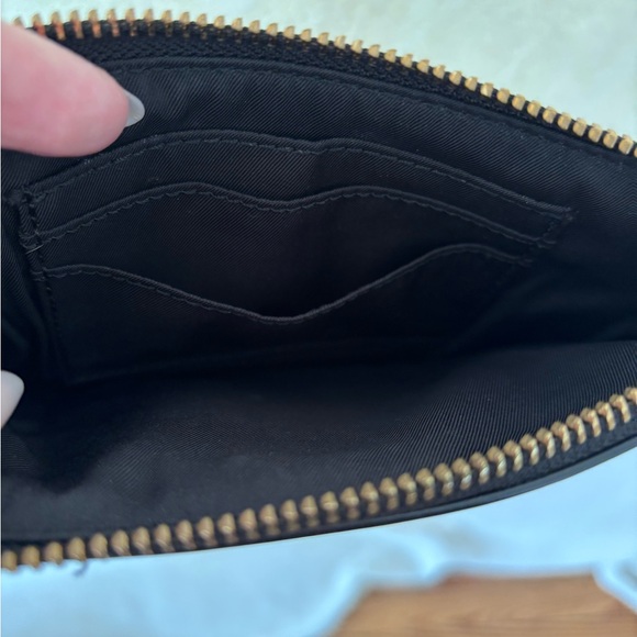 Tory Burch Wristlet with Iconic Gold TB Logo - Picture 6 of 14